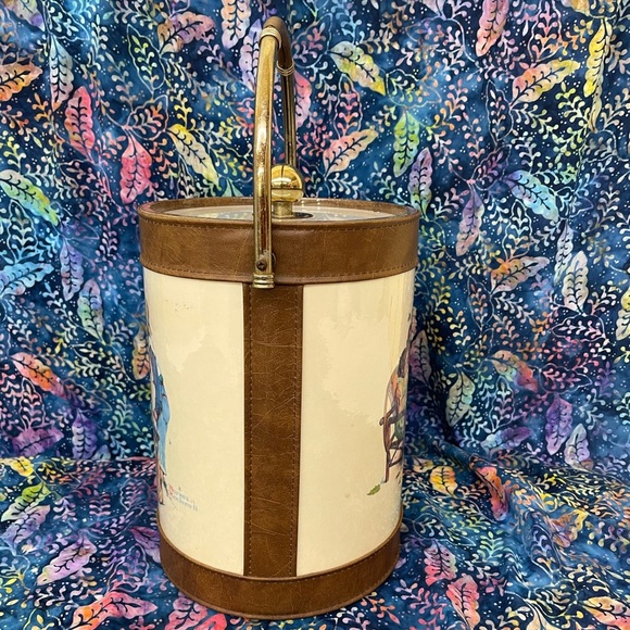 Vintage Norman Rockwell Ice Bucket Fondly Do We Remember Beguiling Buttercup - Picture 4 of 12